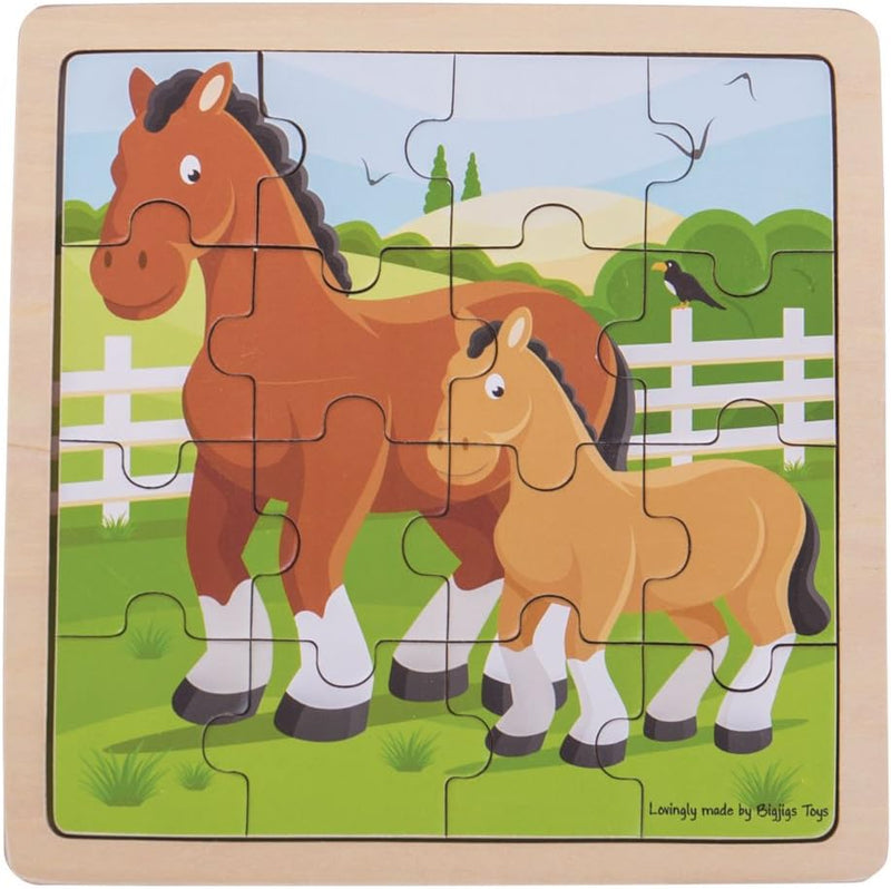 Horse & Foal Puzzle, Learning SPACE