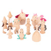 Wooden Enchanted Figures Set, Learning SPACE