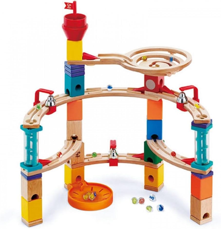 Quadrilla Castle Escape Set - Wooden Marble Run