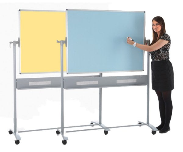 Colourwipe Dyslexia Friendly Mobile Double-Sided Drywipe Board