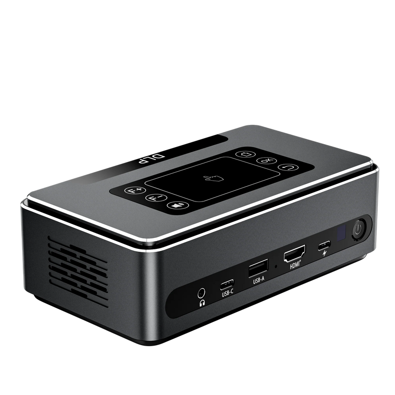 Pico Genie Impact 4.0 Plus 1080p DLP LED Ultra Portable Projector, Learning SPACE