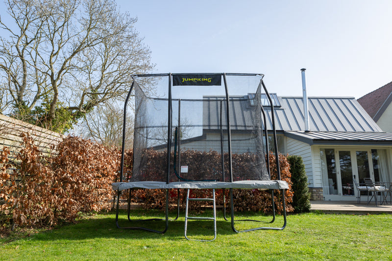 6ft x 9ft JumpKing Rectangluar Combo Pro Trampoline, Trampoline Learning SPACE