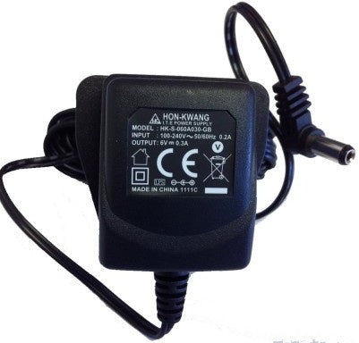 6v Mains Adapter Cable - Star Projector Cube, Early Education & Smart Toys Learning SPACE