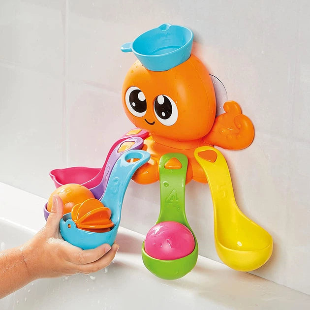 7 in 1 Bath Activity Octopus, Learning SPACE