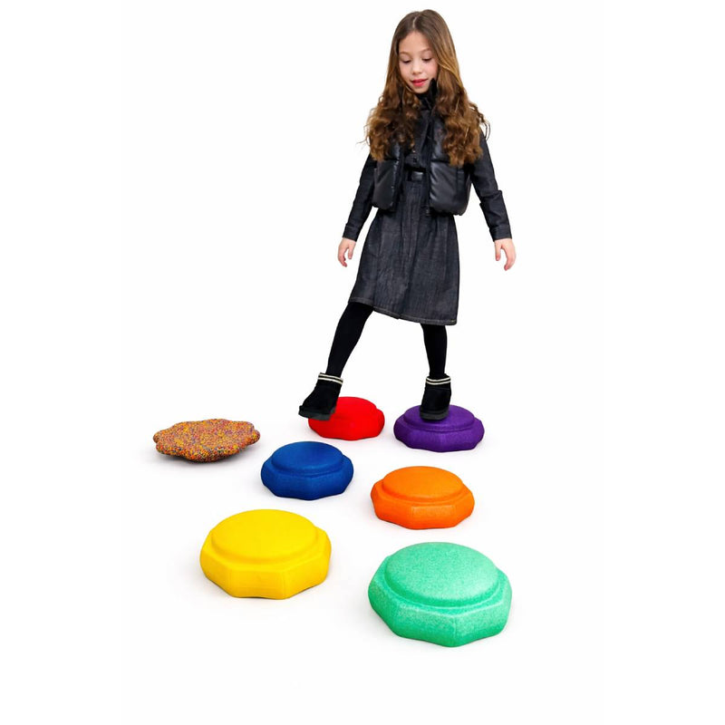 7 piece Octagonal Balance Stone Set, Learning SPACE