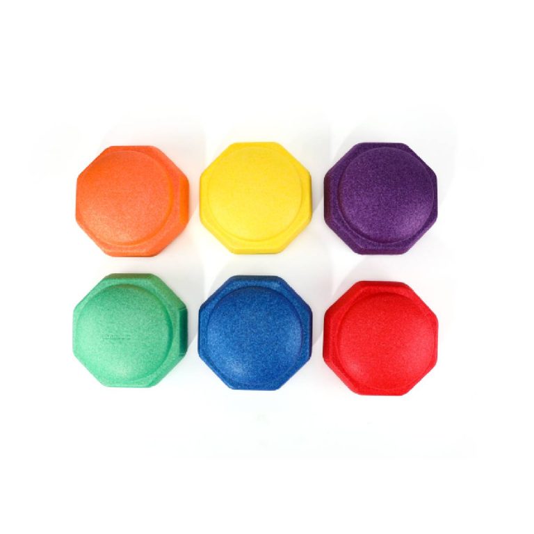 7 piece Octagonal Balance Stone Set, Learning SPACE