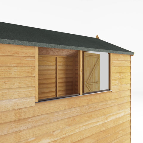 7 x 5 Overlap Apex Shed-Dropship,Eco Friendly,Forest School & Outdoor Garden Equipment,Mercia Garden Products,Sheds,Wellbeing Furniture-Learning SPACE