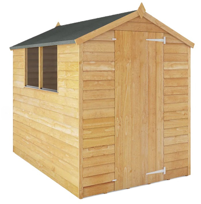 7 x 5 Overlap Apex Shed, Mainland UK Install Learning SPACE