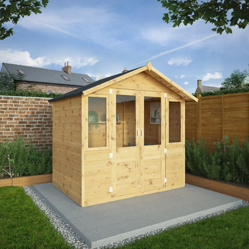 7 x 5 Traditional Double Door Summerhouse, Learning SPACE