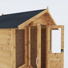 7 x 5 Traditional Double Door Summerhouse-Eco Friendly,Forest School & Outdoor Garden Equipment,Mercia Garden Products,Sheds,Wellbeing Furniture-Learning SPACE