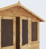 7 x 5 Traditional Double Door Summerhouse-Eco Friendly,Forest School & Outdoor Garden Equipment,Mercia Garden Products,Sheds,Wellbeing Furniture-Learning SPACE