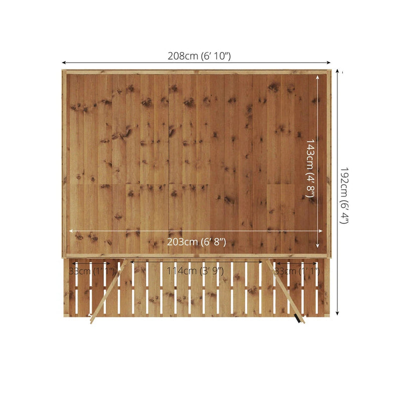 7 x 7 Bournemouth Wooden Summerhouse, Learning SPACE