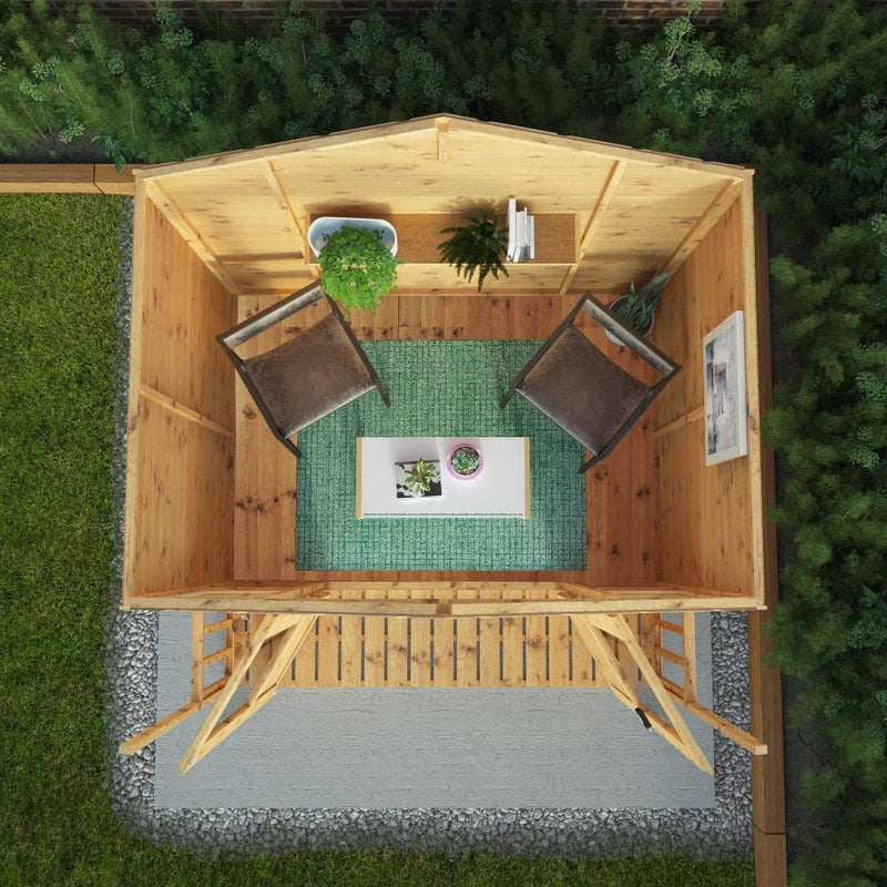 7 x 7 Bournemouth Wooden Summerhouse, Learning SPACE