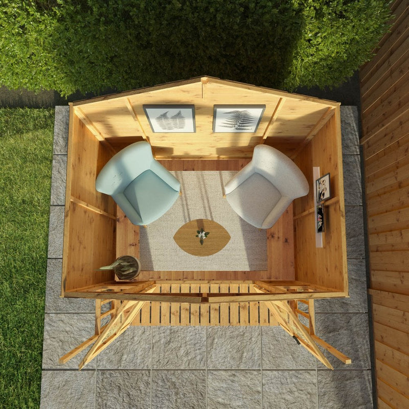 7 x 7 Bournemouth Wooden Summerhouse, Learning SPACE