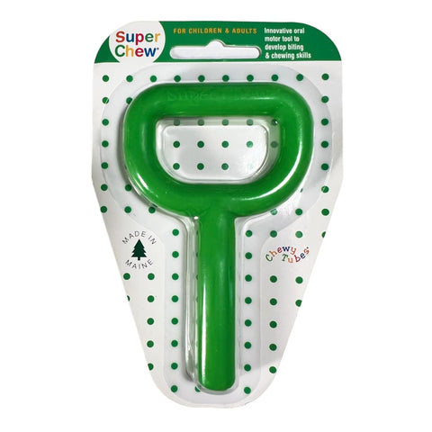 Super Chewy Tube - Green Smooth-Chewing,Chewy Tubes,Oral Motor & Chewing Skills,Tactile Toys & Books-Learning SPACE