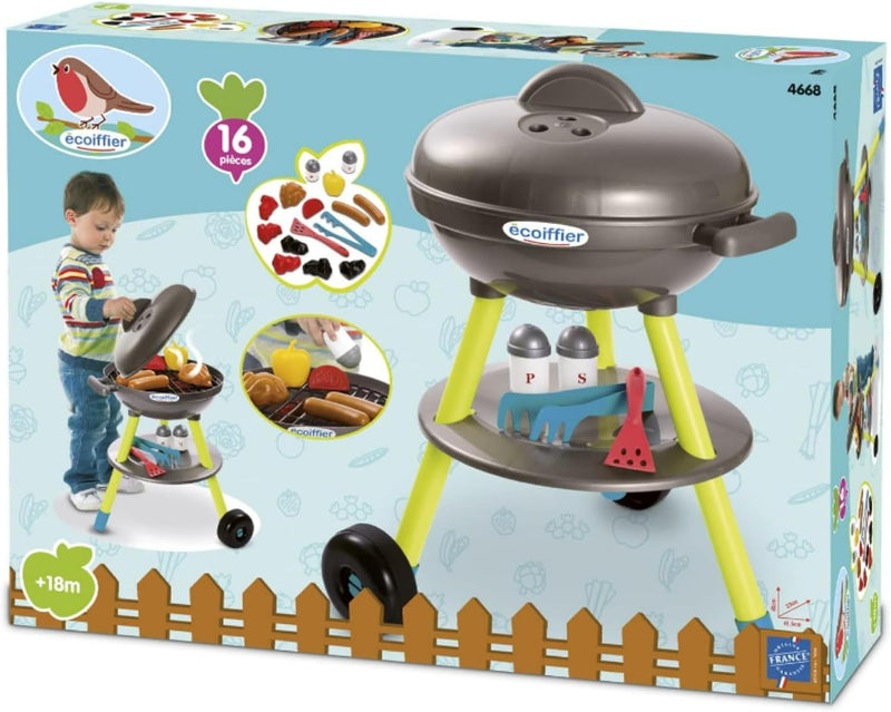 16 Piece Barbeque (BBQ) Role Play Set, Play food Learning SPACE