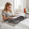 3kg Weighted Sequin Lap Pad – Black and white, Learning SPACE