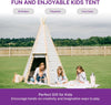 Plum® Great Wooden Teepee Hideaway - Large, Playhouse Learning SPACE