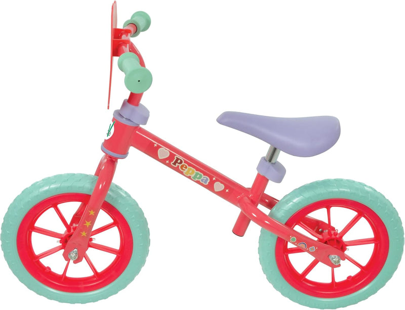 Balance Bike with Light Up Wheels 12" Peppa Pig