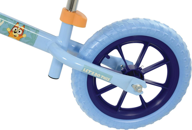 Balance Bike with Light Up Wheels 12" Bluey