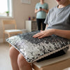 3kg Weighted Sequin Lap Pad – Black and white, Learning SPACE