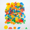 Translucent Pattern Blocks, Maths Toys Learning SPACE