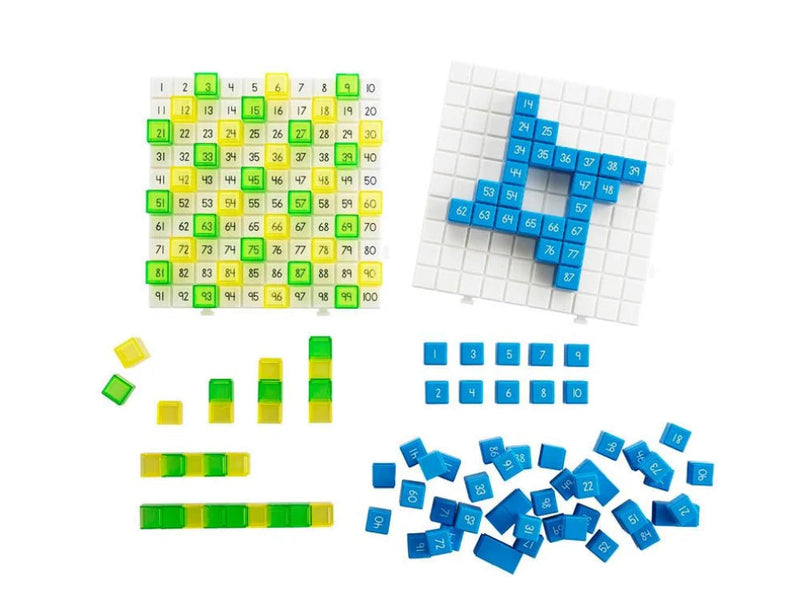 Hundred Board Activity Set, Maths Toys Learning SPACE