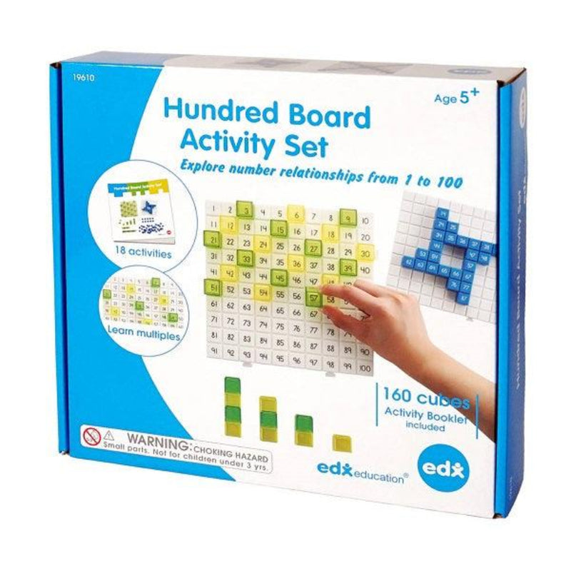 Hundred Board Activity Set, Maths Toys Learning SPACE