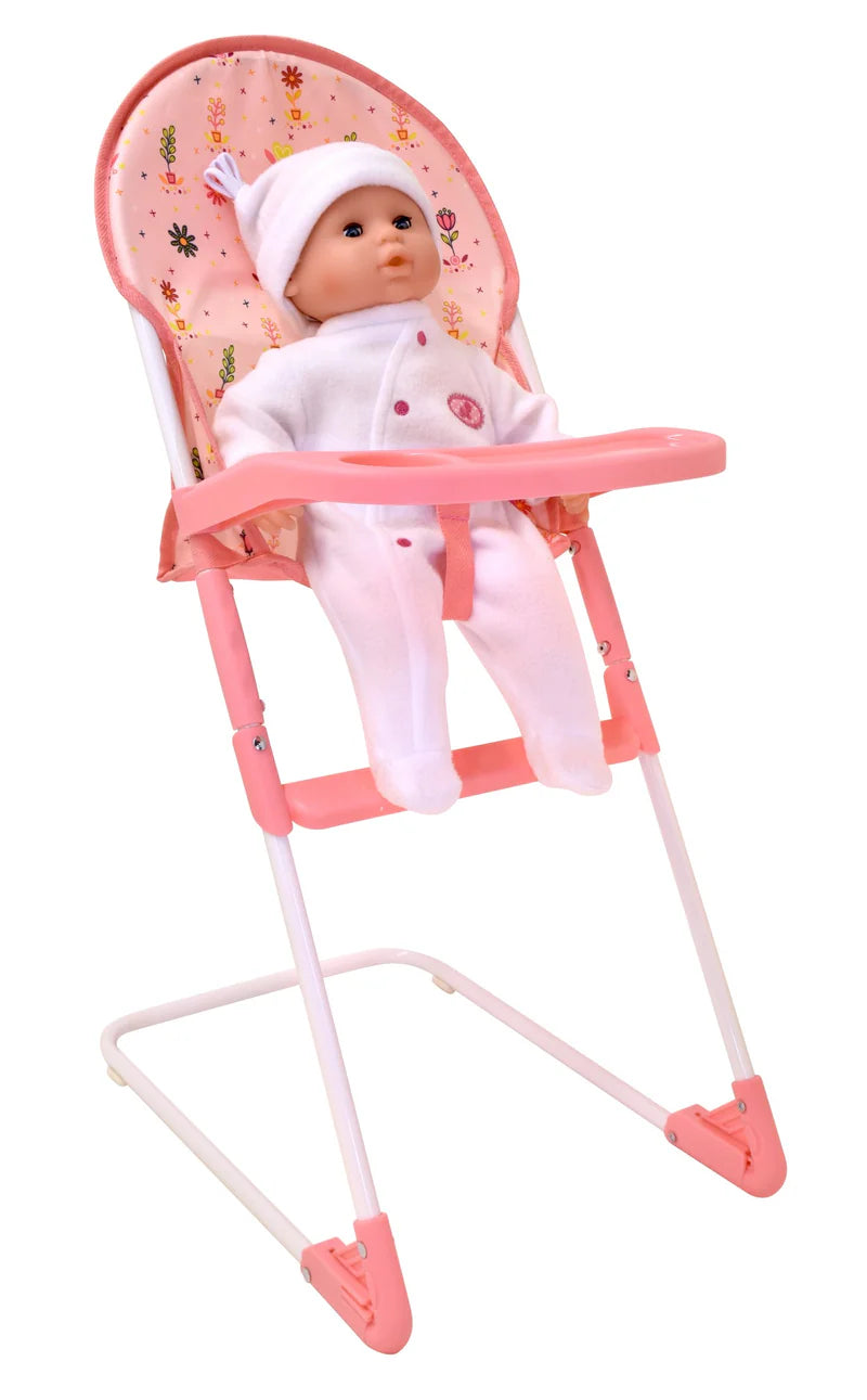 Dollsworld Doll High Chair, Learning SPACE