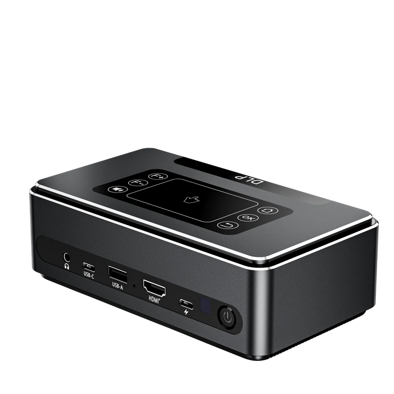 Pico Genie Impact 4.0 Plus 1080p DLP LED Ultra Portable Projector, Learning SPACE