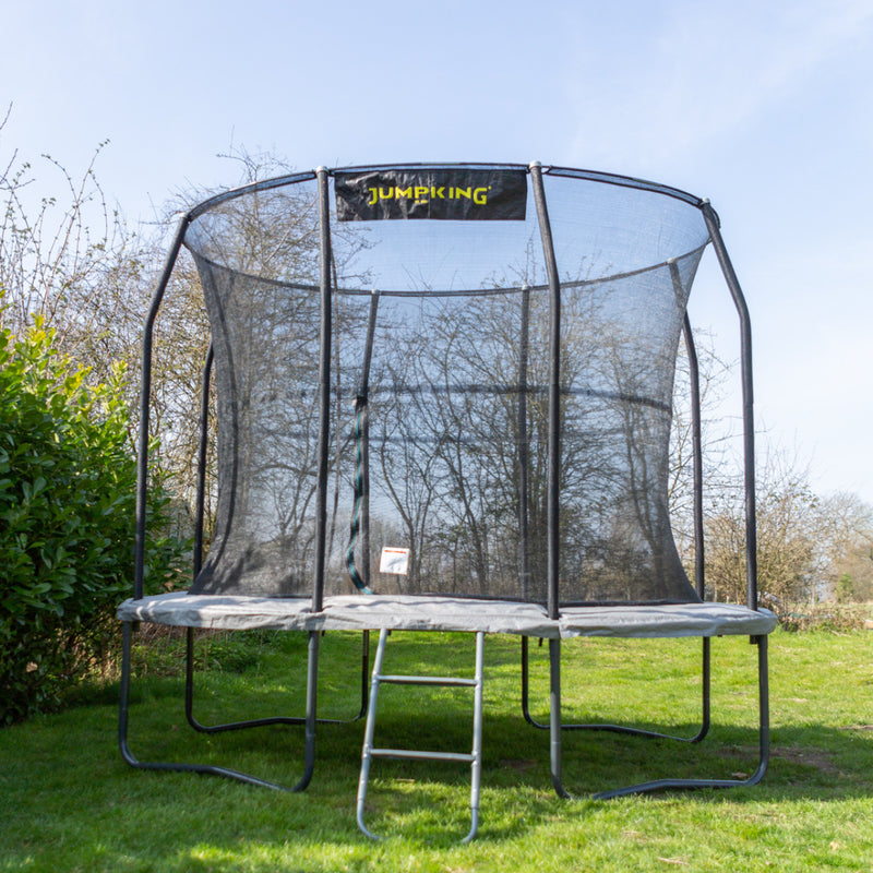 7ft x 10ft JumpKing Oval Combo Pro Trampoline, Trampoline Learning SPACE