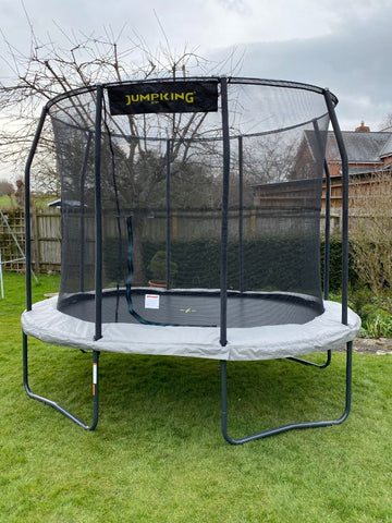 7ft x 10ft JumpKing Oval Combo Pro Trampoline-Trampoline-Dropship,JumpKing,Teen & Adult Trampolines,Trampoline,Trampolines,YJ Europe-Learning SPACE