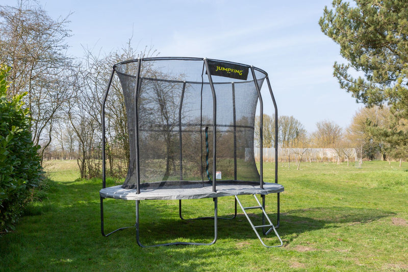 7ft x 10ft JumpKing Oval Combo Pro Trampoline, Trampoline Learning SPACE