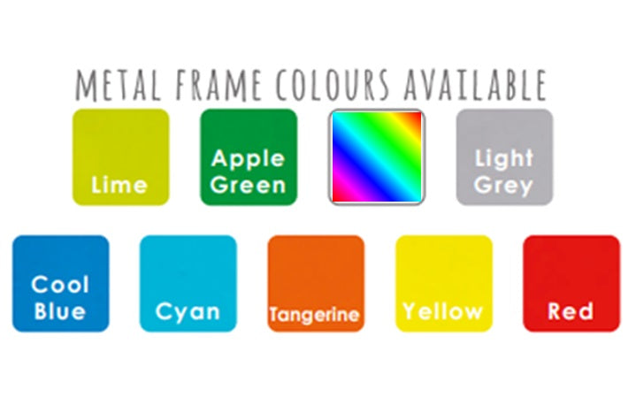 8 Coloured Coat Hook Rail, Learning SPACE