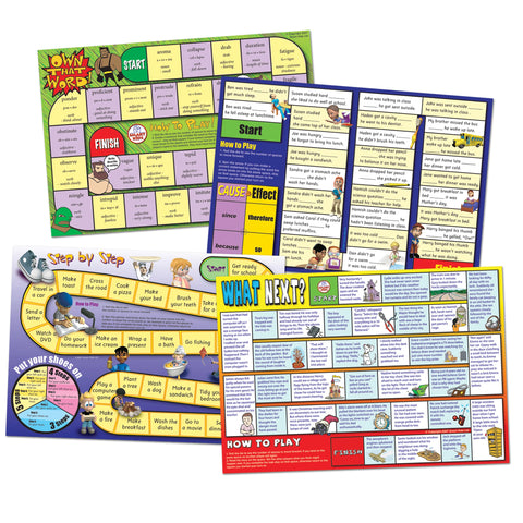 8 Reading Comprehension Board Games-Comprehension,Early Reading Books,fiction,Reading Area,SmartKids-Learning SPACE