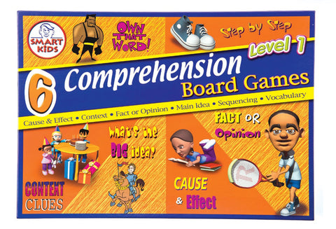 8 Reading Comprehension Board Games-Comprehension,fiction,Games & Toys,Literacy,Literacy Toys,Primary Games & Toys,Primary Literacy,SmartKids-Learning SPACE