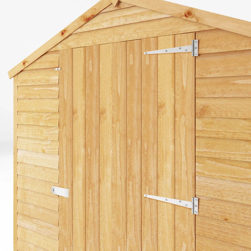 8 x 6 Overlap Apex - Single Door Shed, Learning SPACE