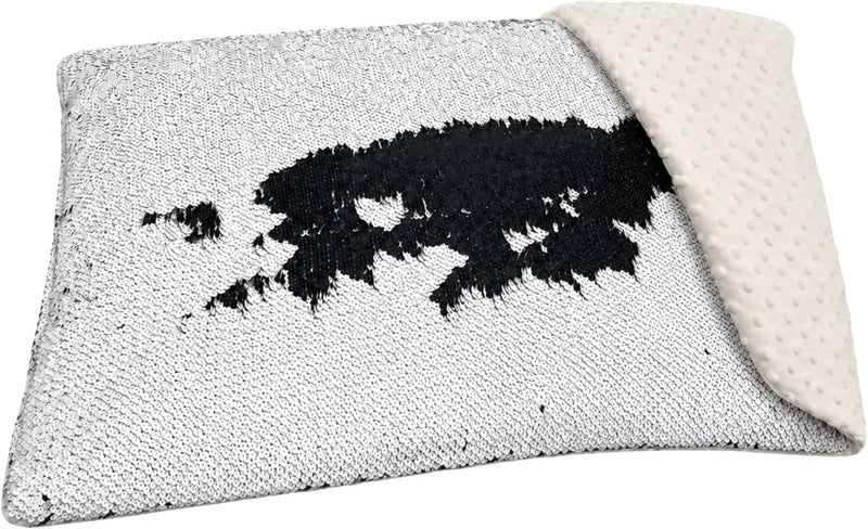 3kg Weighted Sequin Lap Pad – Black and white, Learning SPACE