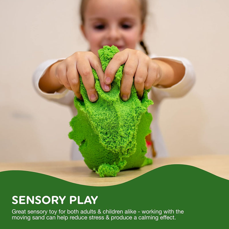 Smooshy Glow Sand – includes FREE mini torch, Learning SPACE