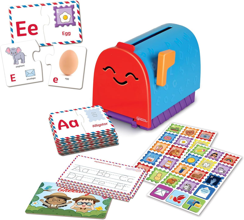 Alphabet Learning Mailbox Puzzle Game, Learning SPACE