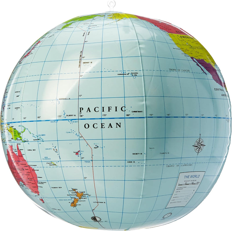 Inflatable World Globe, Learning SPACE