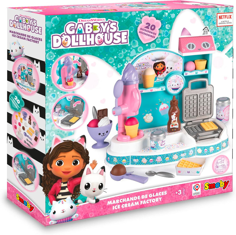 Gabby's Dollhouse Ice Cream Factory, Learning SPACE