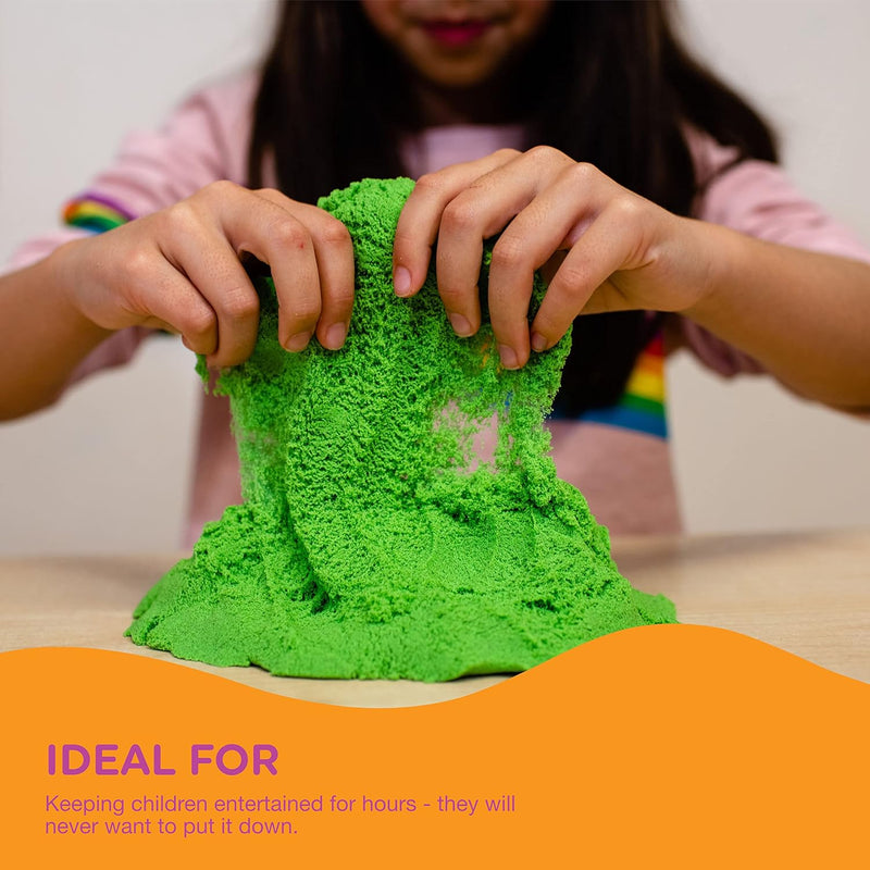 Smooshy Glow Sand – includes FREE mini torch, Learning SPACE