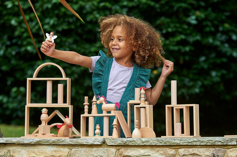 Wooden Enchanted Figures Set, Learning SPACE