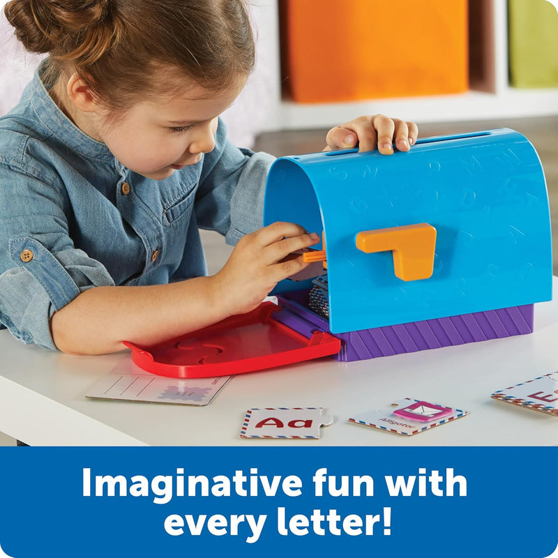 Alphabet Learning Mailbox Puzzle Game, Learning SPACE