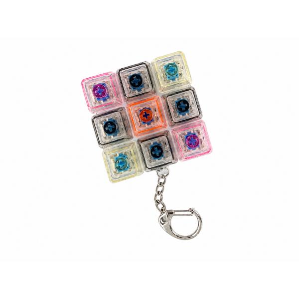 9 Keys LED Fidget Clicker, Learning SPACE