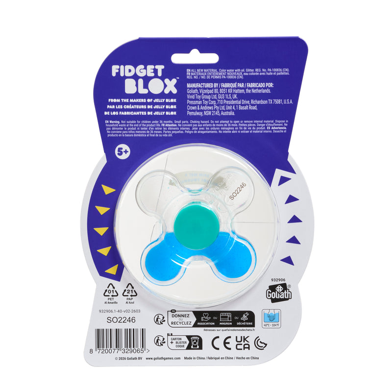 Fidget Blox Spinner - Calming Sensory Toy, Learning SPACE