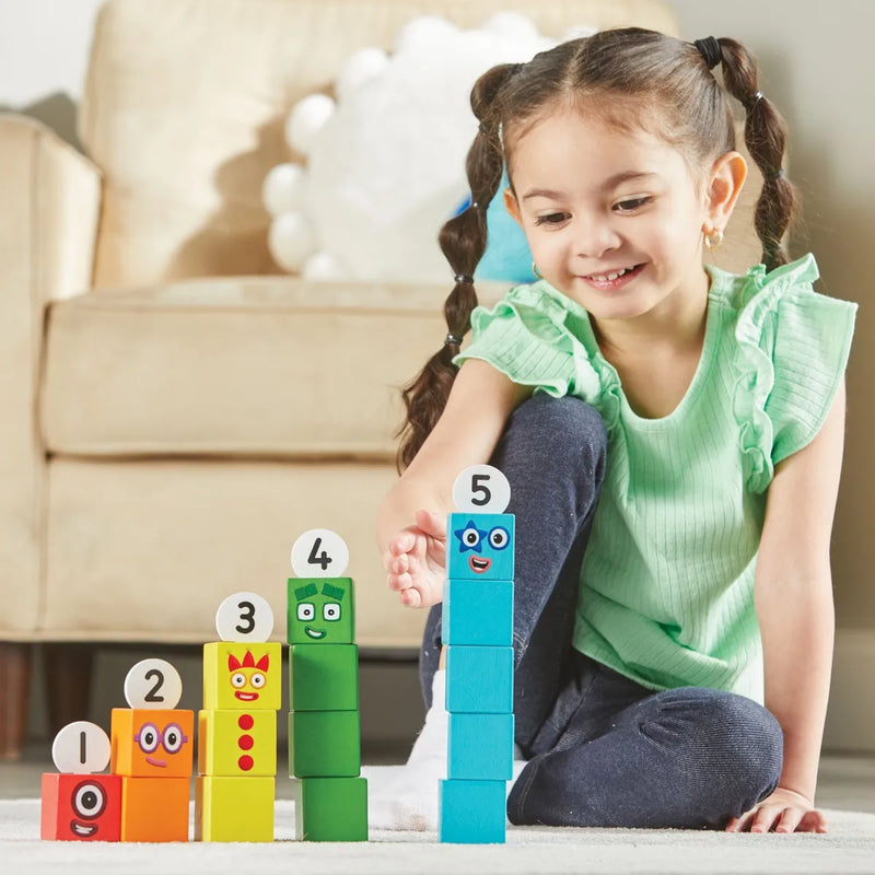 Numberblocks™ One to Five Wooden Blocks, Learning SPACE