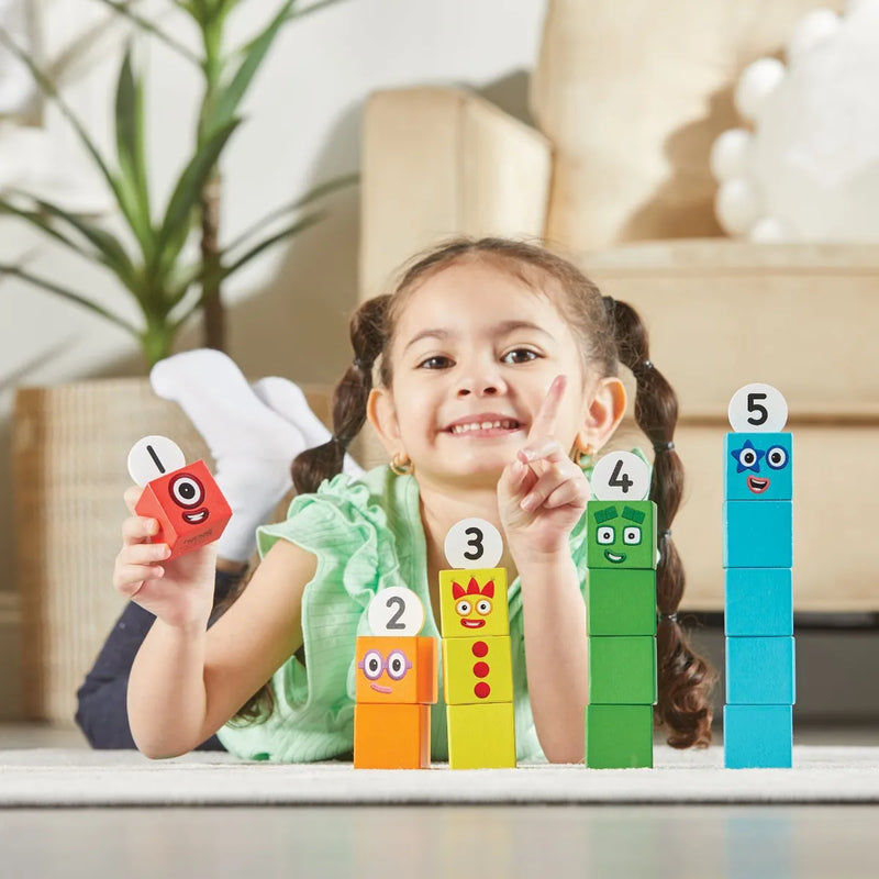 Numberblocks™ One to Five Wooden Blocks, Learning SPACE