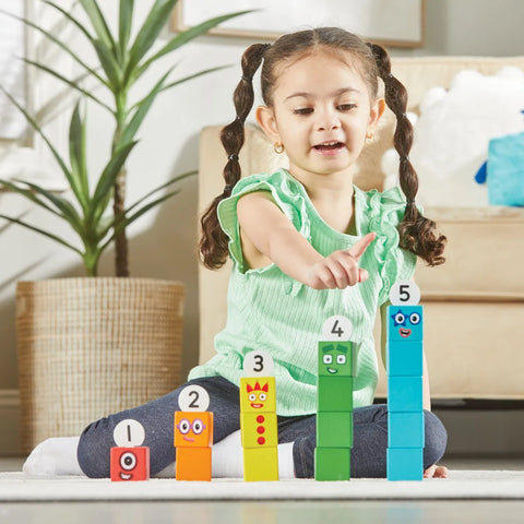 Numberblocks™ One to Five Wooden Blocks, Learning SPACE